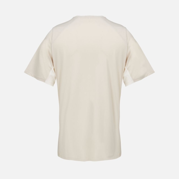 Футболка спортивная унисекс Storm, бежевая (льняная)