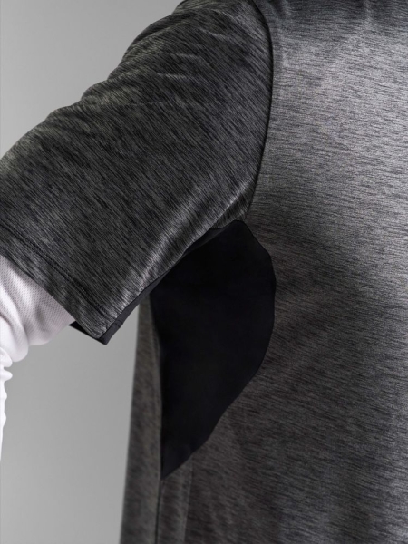 Футболка спортивная унисекс Storm, бежевая (льняная)