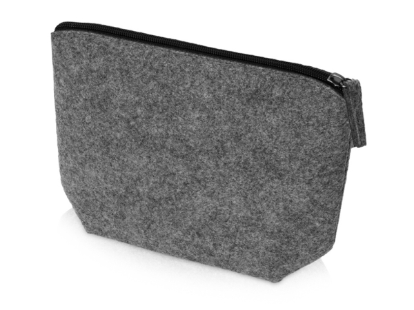 Органайзер для электроники и проводов "Felt" из RPET-фетра, серый