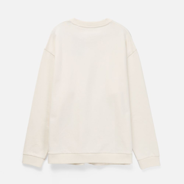 Свитшот унисекс Sinkopa, молочно-белый