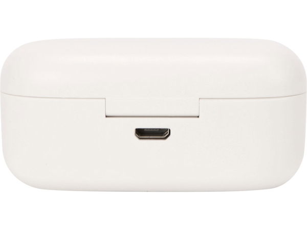 Беспроводные наушники TWS в кейсе Volts. Evolt, белый, пластик