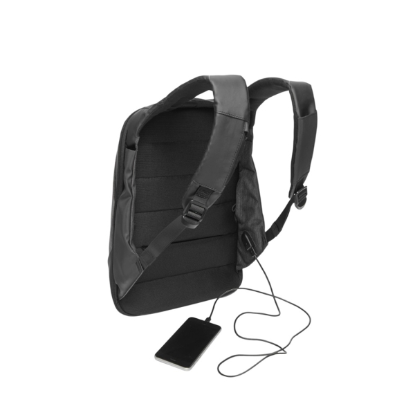 Рюкзак KORIN ClickPack 46х34х16 см, черный/серый