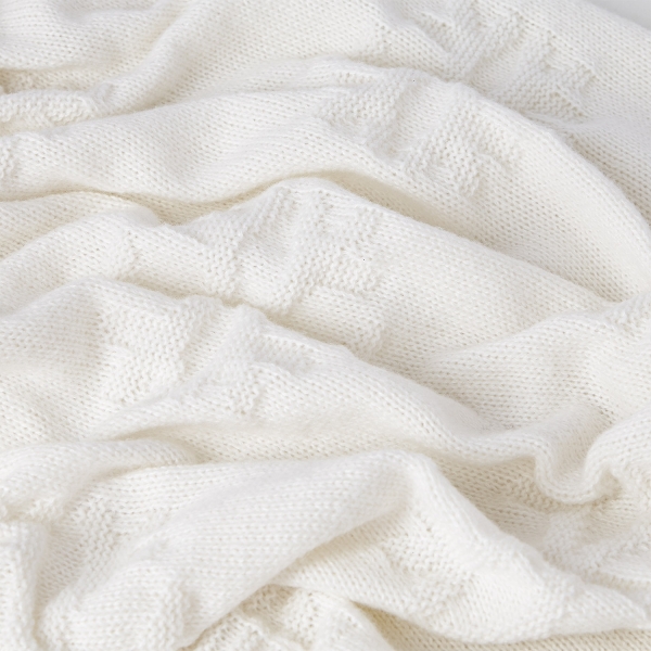 Плед под заказ с индивидуальным принтом. Полиэстер-софт, Петельный рисунок. 1 цвет. Размер 110х170