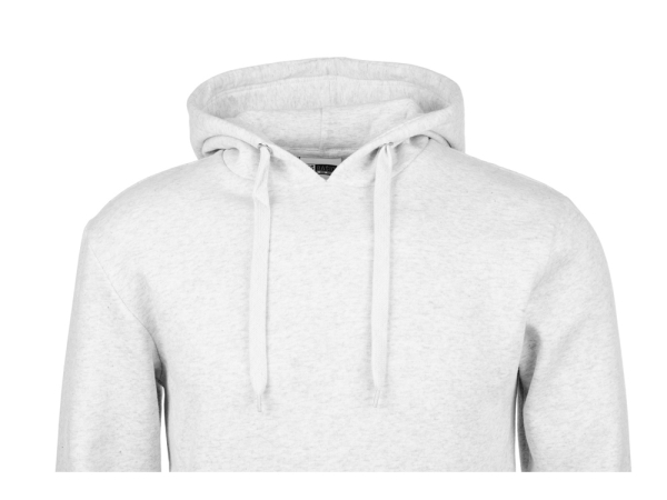 Толстовка с капюшоном "Amsterdam" мужская, белый меланж