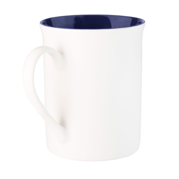 Керамическая кружка Astra, белый/синий