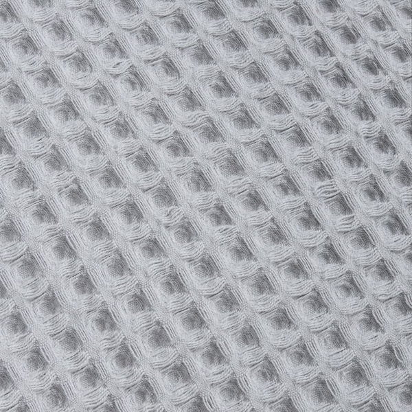 Плед вафельный Elenglect, светло-серый