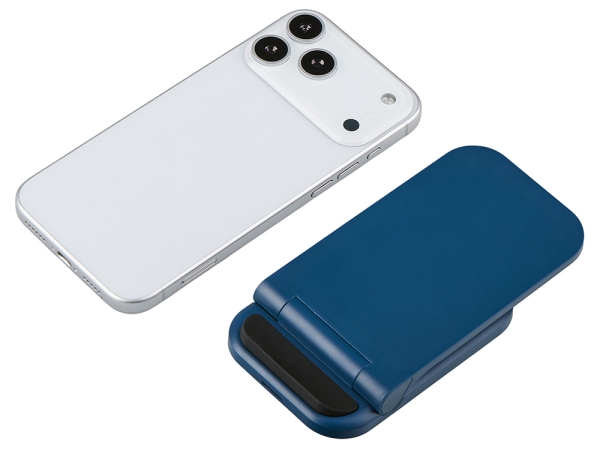 Беспроводное зарядное устройство «Foldy», 15 Вт, темно-синий