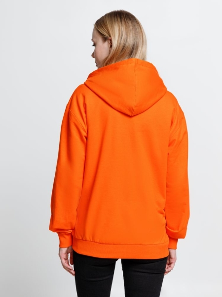 Толстовка на молнии с капюшоном Siverga, оранжевая