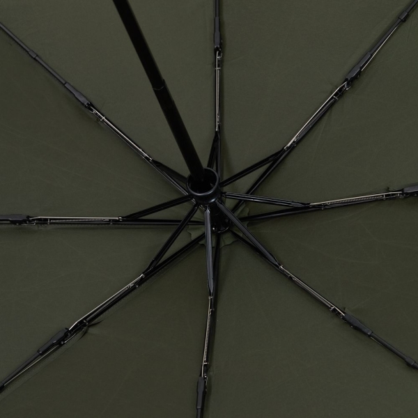 Зонт складной Cloudex, зеленый (хаки)