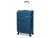 Чемодан TORBER ВИВИ, синий, полиэстер, 48 х 28 х 78 см, 89 л