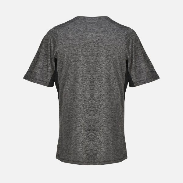 Футболка спортивная унисекс Storm, черный меланж