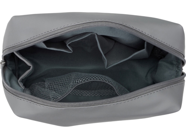 Органайзер для электроники и проводов из искусственной кожи "Sofit", серый