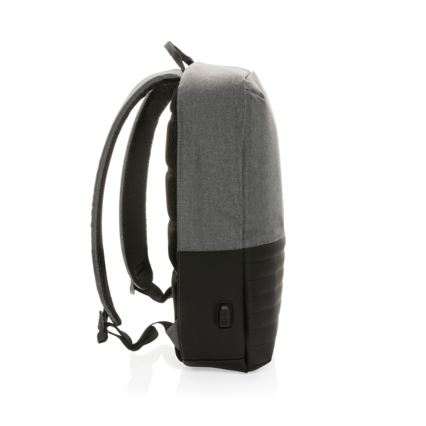 Антикражный рюкзак для ноутбука Swiss Peak с RFID-защитой из rPET AWARE™, 15,6’’