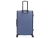 Чемодан TORBER Onego, синий, ABS-пластик, 79,5 х 51 х 29 см, 103 л