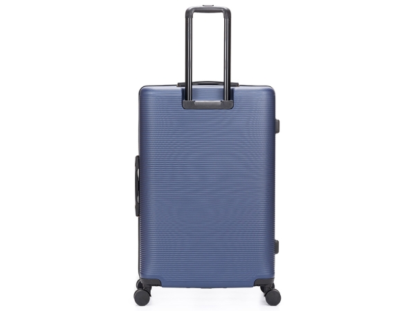 Чемодан TORBER Onego, синий, ABS-пластик, 79,5 х 51 х 29 см, 103 л