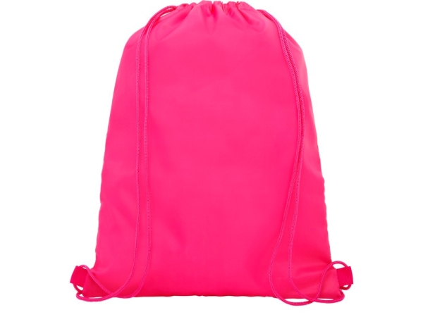 Сетчатый рюкзак со шнурком Oriole, фуксия