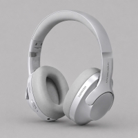 Беспроводные накладные наушники Stereo Ultra ANC, BT 5.4, ANC/ENC, 500мАч, серебристый, Deppa