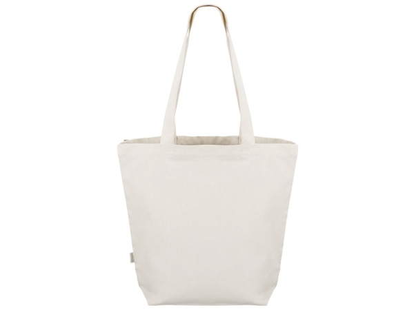 Сумка для шоппинга Cotton из переработанного хлопка 280 г, натуральный