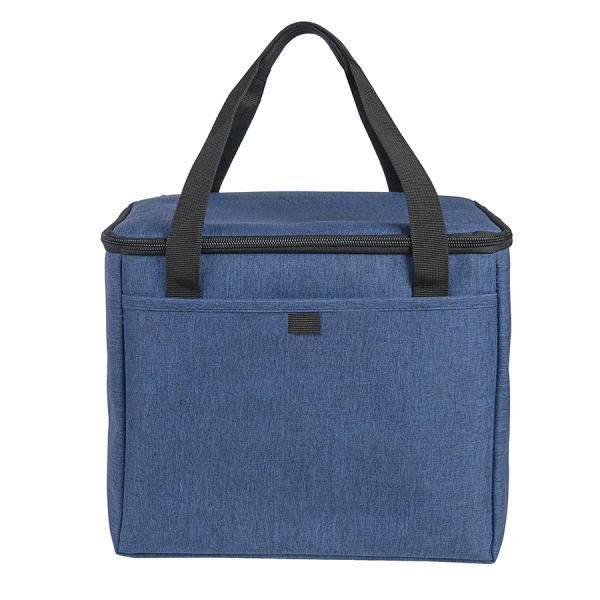 Термосумка "KEEP", 27 x 24. x 20 см, полиэстер 300D, PEVA, серый меланж