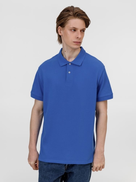 Рубашка поло унисекс Pacific, ярко-синяя (royal)