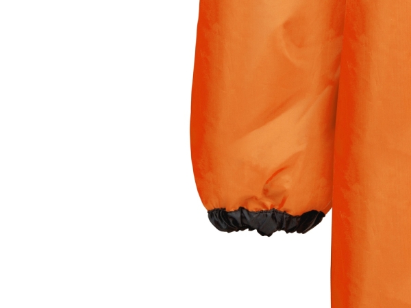 Дождевик «Bi-color» унисекс, оранжевый/черный