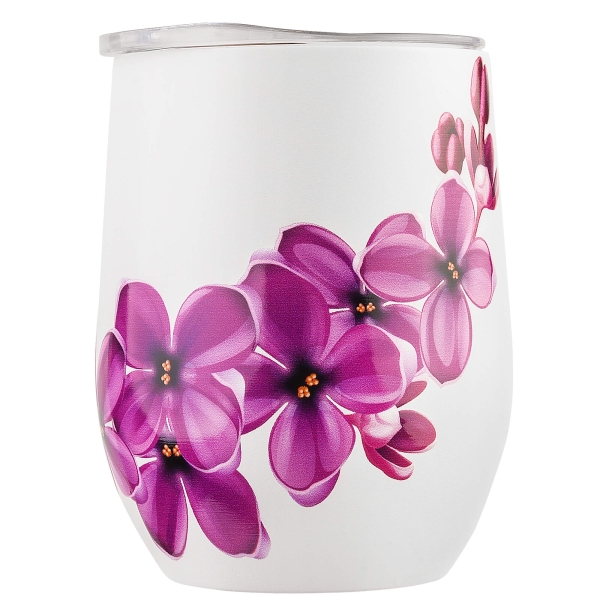 Термокружка (кофер) STEP PUDRA 370мл Белая 6301.07