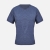 Футболка спортивная унисекс Storm, темно-синий меланж