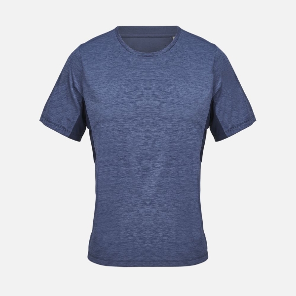 Футболка спортивная унисекс Storm, темно-синий меланж