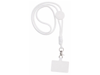 Ремешок на шею для телефона «Нэко», белый