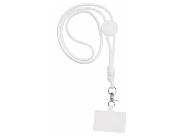 Ремешок на шею для телефона «Нэко», белый