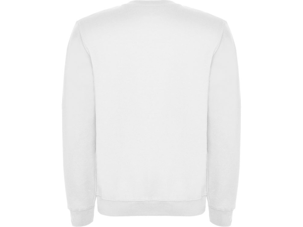 Свитшот с начесом "Clasica" унисекс, белый