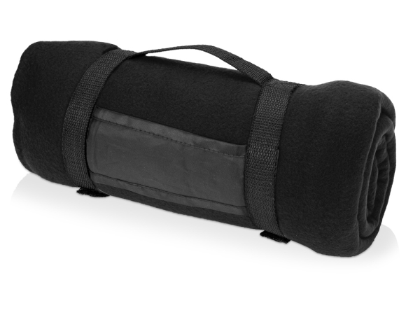 Подарочный набор с термосом и пледом «Serenity», черный