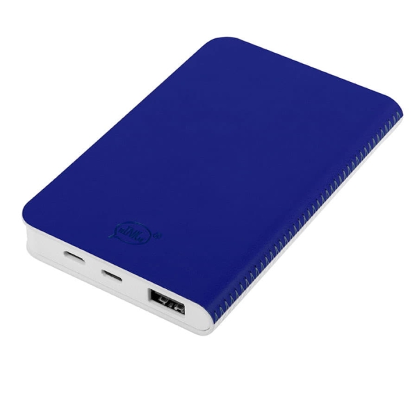 Универсальный аккумулятор "Franki" (5000mAh),белый с зеленым, 7,5х12,1х1,1см