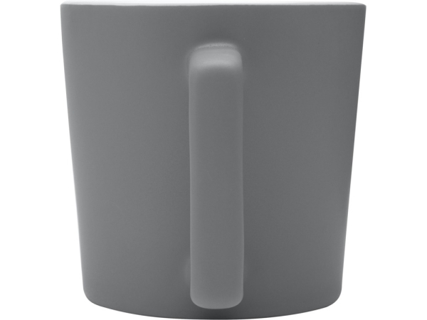 Cali Керамическая кружка объемом 370 мл с матовой отделкой - Белый / Matted Grey