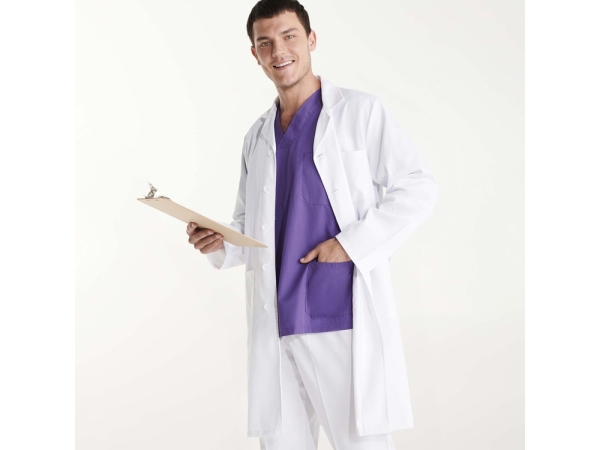 Халат унисекс "Vaccine", белый