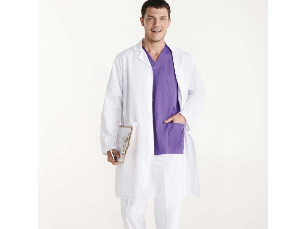 Халат унисекс "Vaccine", белый