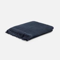 Плед вафельный Elenglect, темно-серый Плед вафельный Elenglect, темно-серый