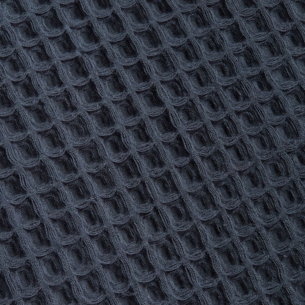 Плед вафельный Elenglect, темно-серый