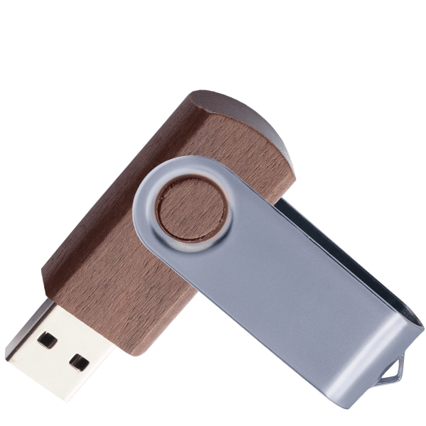 Флешка TWIST WOOD Темное дерево 4013.32.32ГБ