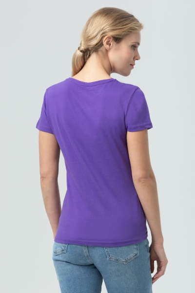 Футболка женская Miss 150, темно-фиолетовая