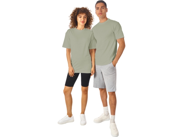 Футболка из френч терри «Warsaw» унисекс 220гр, оливковый