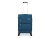 Чемодан TORBER ВИВИ, синий, полиэстер, 44 х 25 х 67 см, 63 л