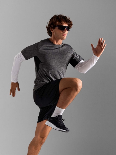 Футболка спортивная унисекс Storm, белая