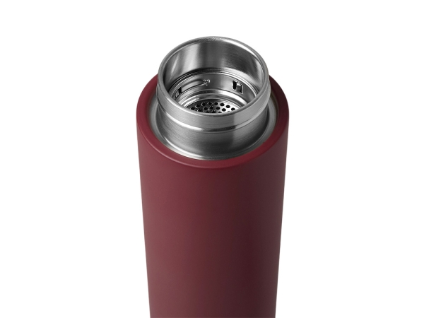 Вакуумный термос с двойными стенками и медным слоем "Torso", 480 мл, бургунди