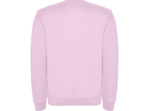 Свитшот с начесом "Clasica" унисекс, светло-розовый