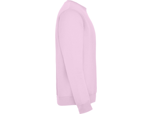 Свитшот с начесом "Clasica" унисекс, светло-розовый