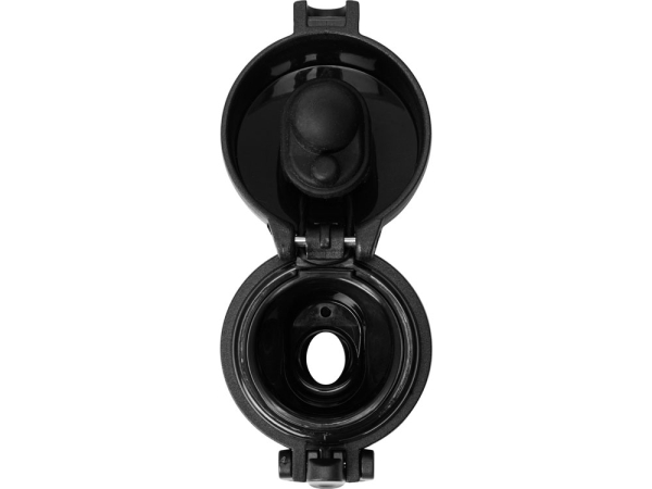 Вакуумная герметичная термокружка «Inter», темно-серый, нерж. сталь