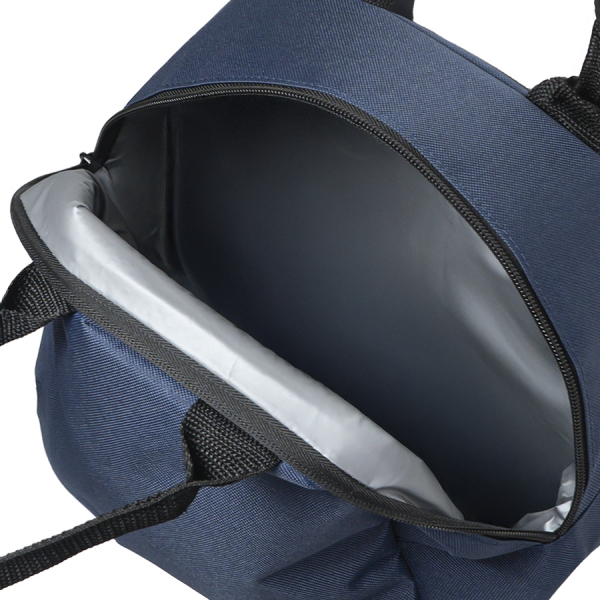 Термосумка "LUNCH", серый, 25 x 21 x 17 см, полиэстер 600D