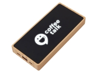 Внешний аккумулятор с подсветкой лого и солнечной панелью «Reedia S1», 10000 mAh, бамбук, черный Внешний аккумулятор с подсветкой лого и солнечной панелью «Reedia S1», 10000 mAh, бамбук, черный