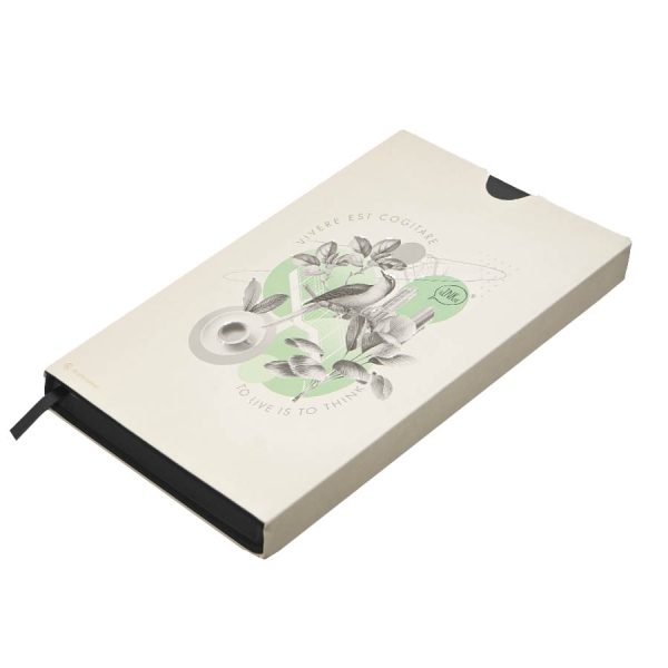 Бизнес-блокнот LADY, формат А5, бордовый, блок в клетку